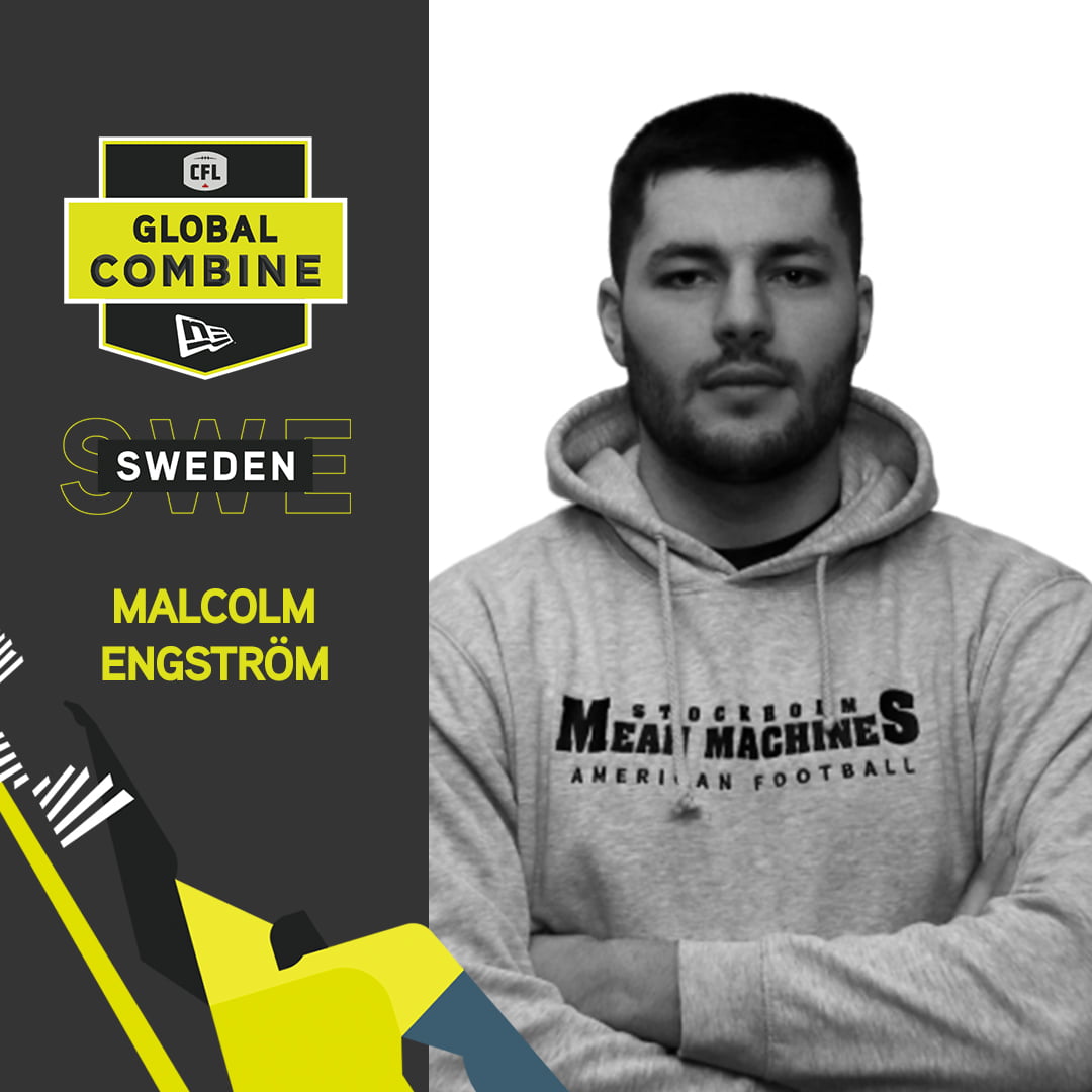 CFL Combine SWEDEN: Malcolm Engström, DL