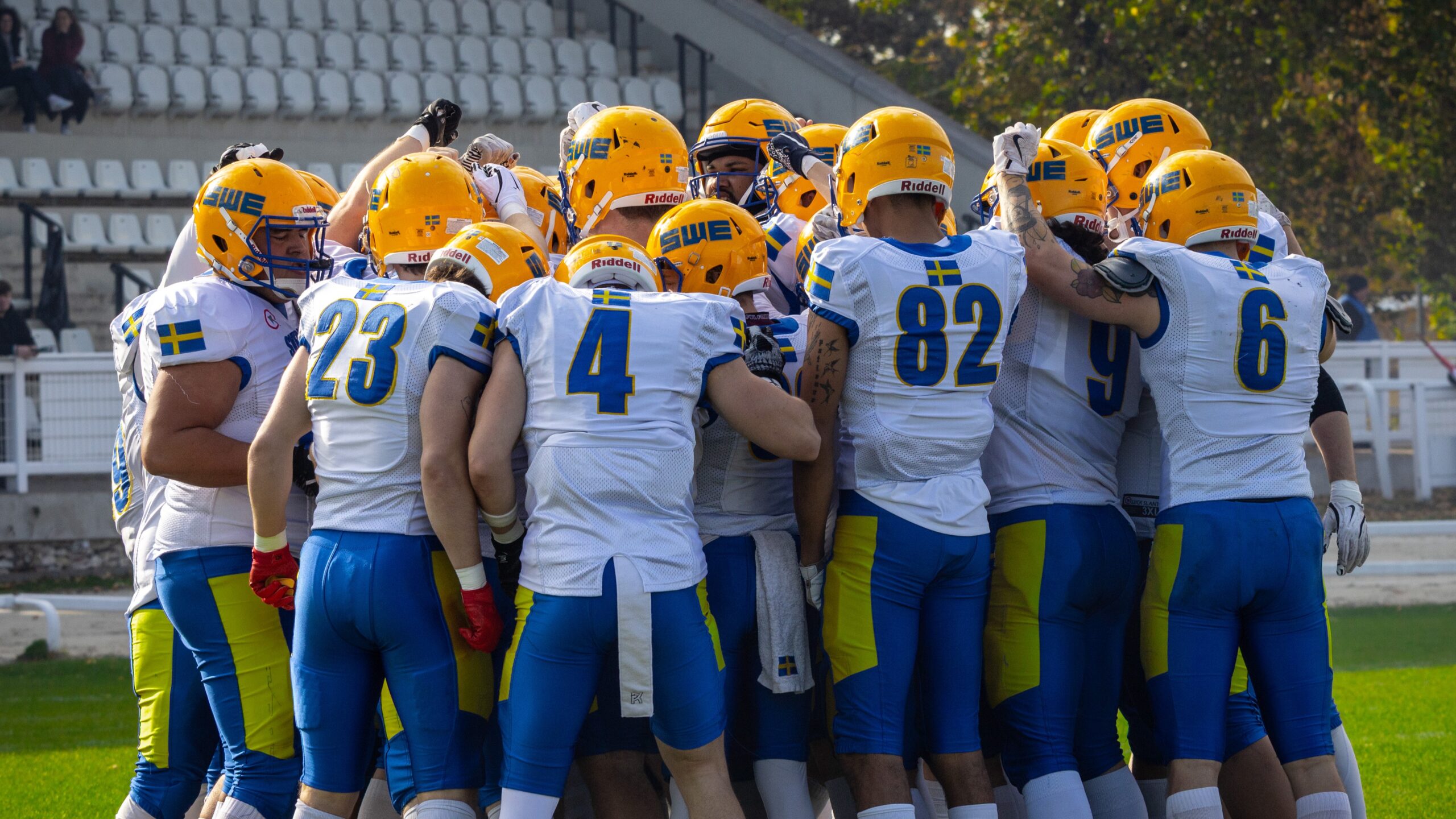 SWE3 tackar nej till EM i amerikansk fotboll för herrar 2026–27