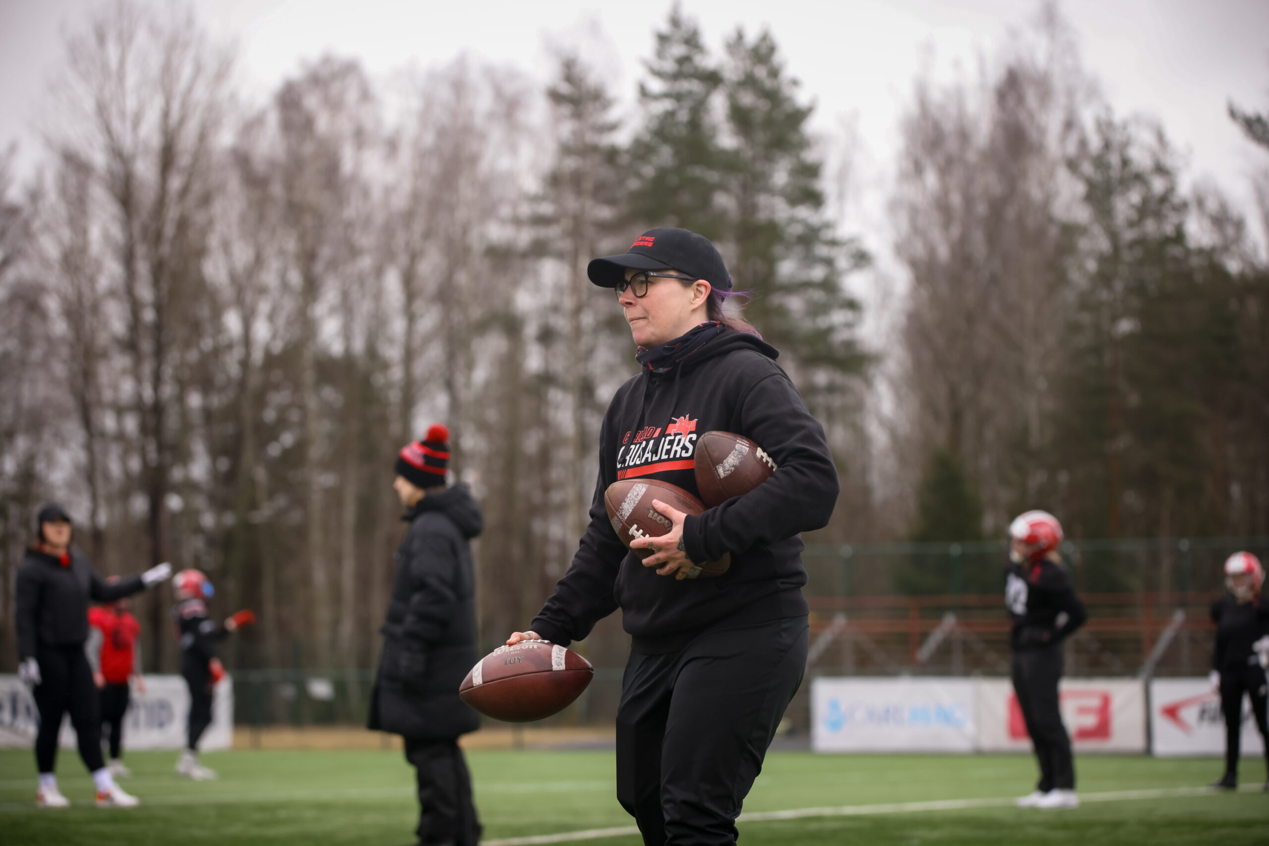 Carlstad Crusaders inför mötet med Copenhagen Raptors: ”Vi ska spela vår fotboll”
