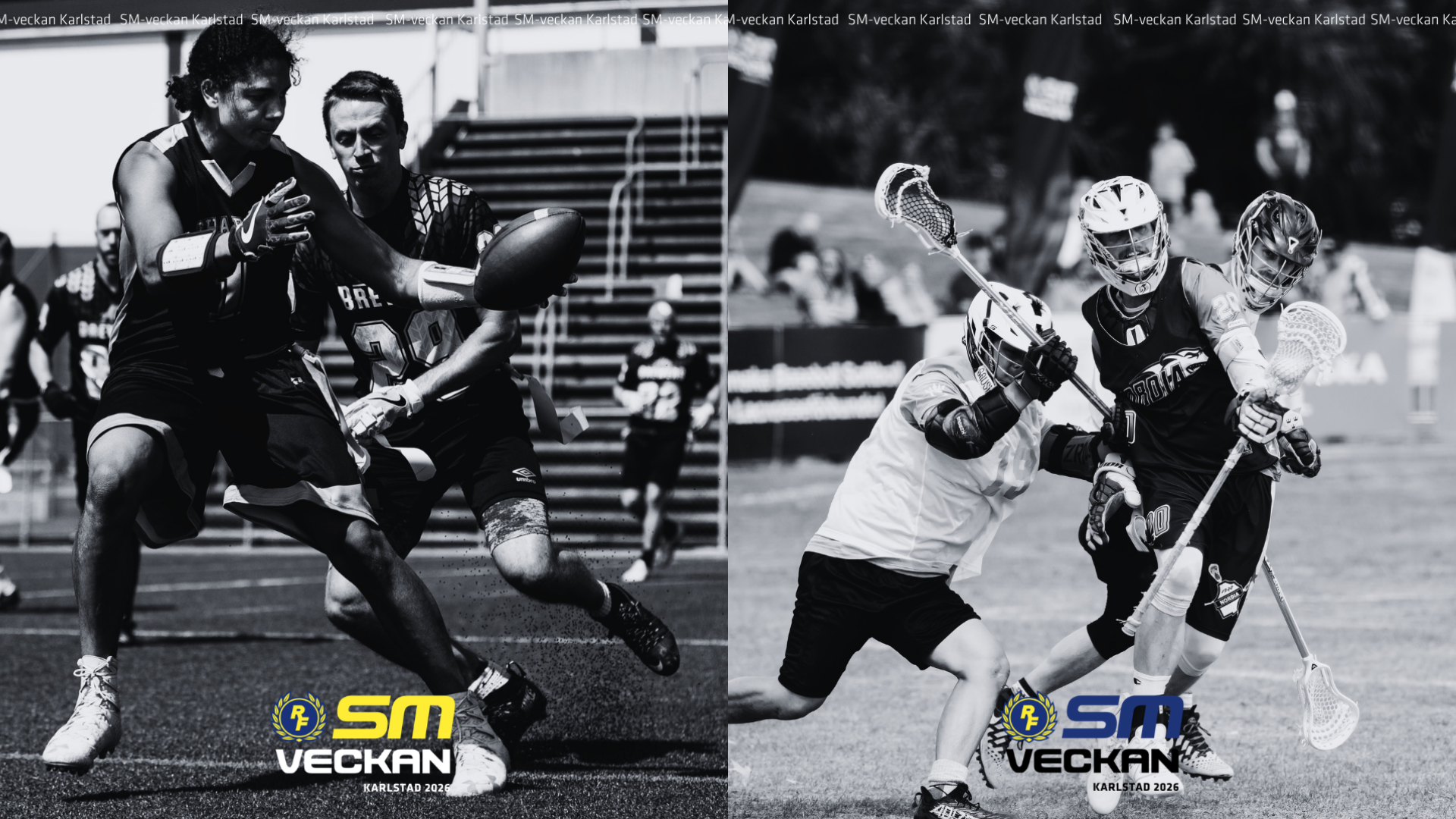 Flaggfotboll, lacrosse och mer av SWE3 under SM-veckan