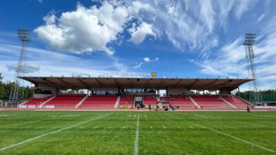 Sola Arena i Karlstad redo för SM-finalerna i amerikansk fotboll